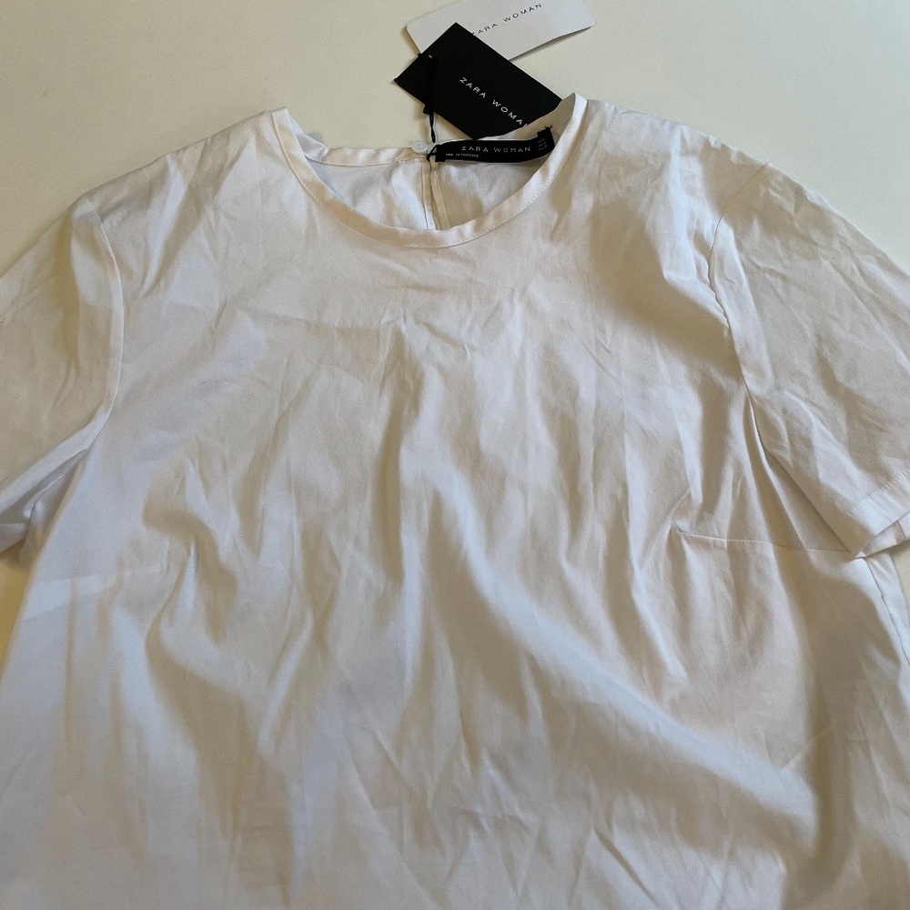 Zara high-low top